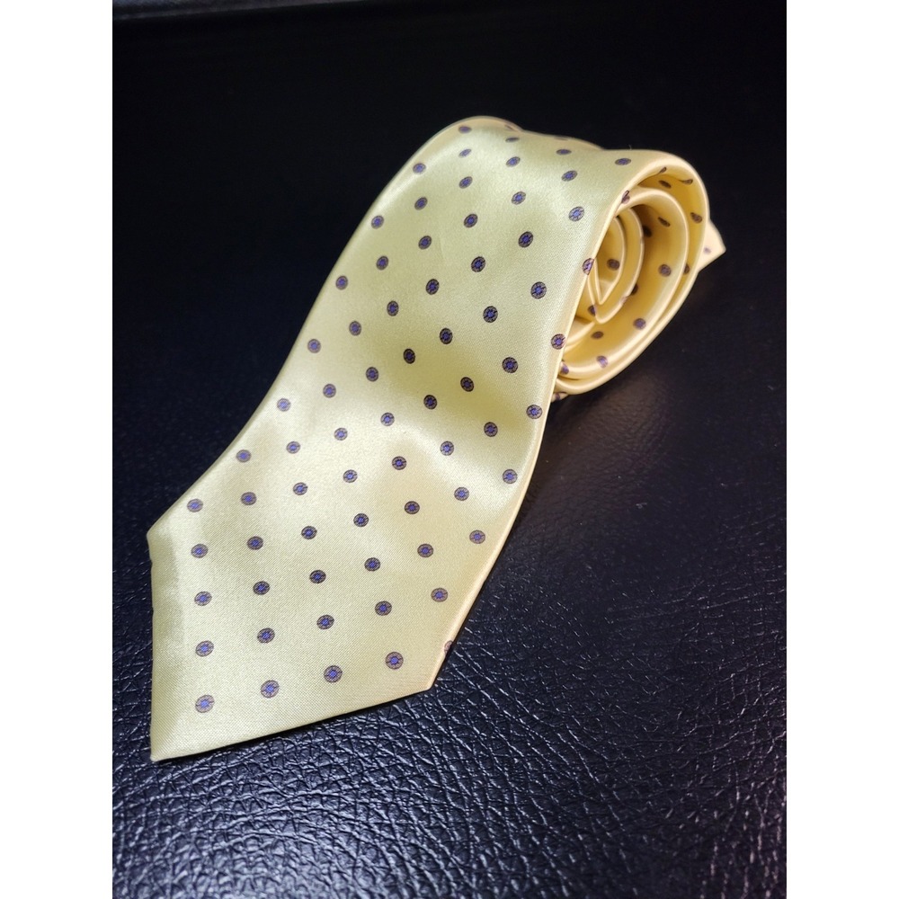 EGON VON FURSTENBERG SILK TIE SETA CRAVATTA MADE IN ITALY 56.5x3.25"